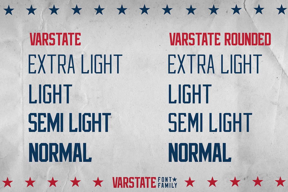 VARSTATE FONT FAMILY (12 FONTS), a Sans Serif Font by Alphabet Agency (Photo 4 of 10)