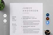 Minimal Resume, a Resume Template by Reuix Studio (Thumbnail 2 of 5)