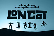 Loncat - Bold & Chunky Typeface, a Sans Serif Font by xyGraphic (Thumbnail 1 of 9)