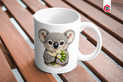 Adorable Baby Animal with Bouquets, an Animal Illustration by C-Kav (Thumbnail 3 of 12)