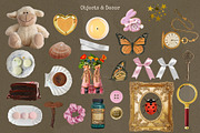 Vintage Scrapbook Collage Elements, an Object Graphic by jessicamdesign (Thumbnail 8 of 9)