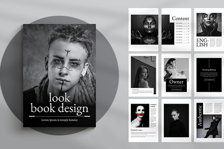 Minimal Fashion Lookbook Template
