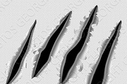 Bullet holes and claw rips, an Illustration by Christos Georghiou (Thumbnail 2 of 4)