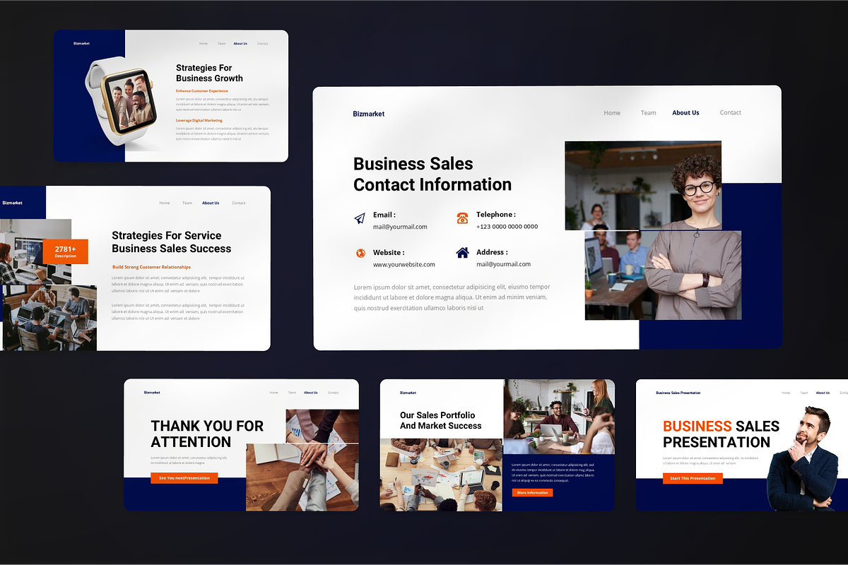 Business Sales Presentation Keynote, a Presentation Template by SquidPixey (Photo 7 of 7)