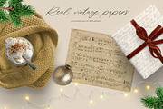 Vintage Christmas card creator, an Object Graphic by Beauty Drops (Thumbnail 6 of 13)