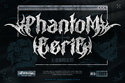 Purevil, a Blackletter Font by Burntilldead (Thumbnail 7 of 13)