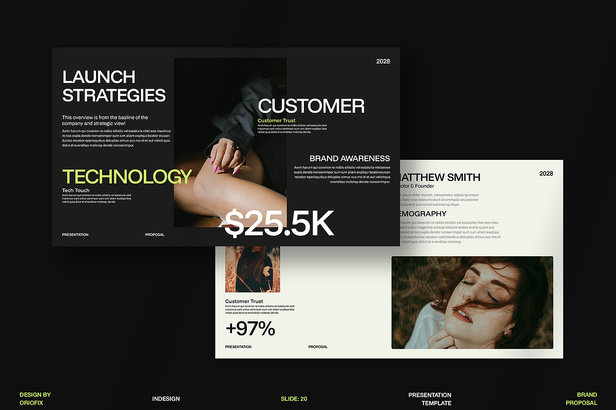 Brand Proposal Presentation Template, a Presentation Template by Oriofix (Photo 4 of 10)