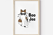 Halloween Boo-Jee Ghost Sublimation, an Illustration by DreamArtGraphic (Thumbnail 2 of 5)