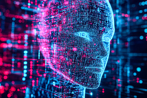 Futuristic AI Face, a Technology Photo by Ales Munt