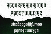Wangor Asfrac - Modern Blackletter, a Blackletter Font by Dhabee (Thumbnail 5 of 15)