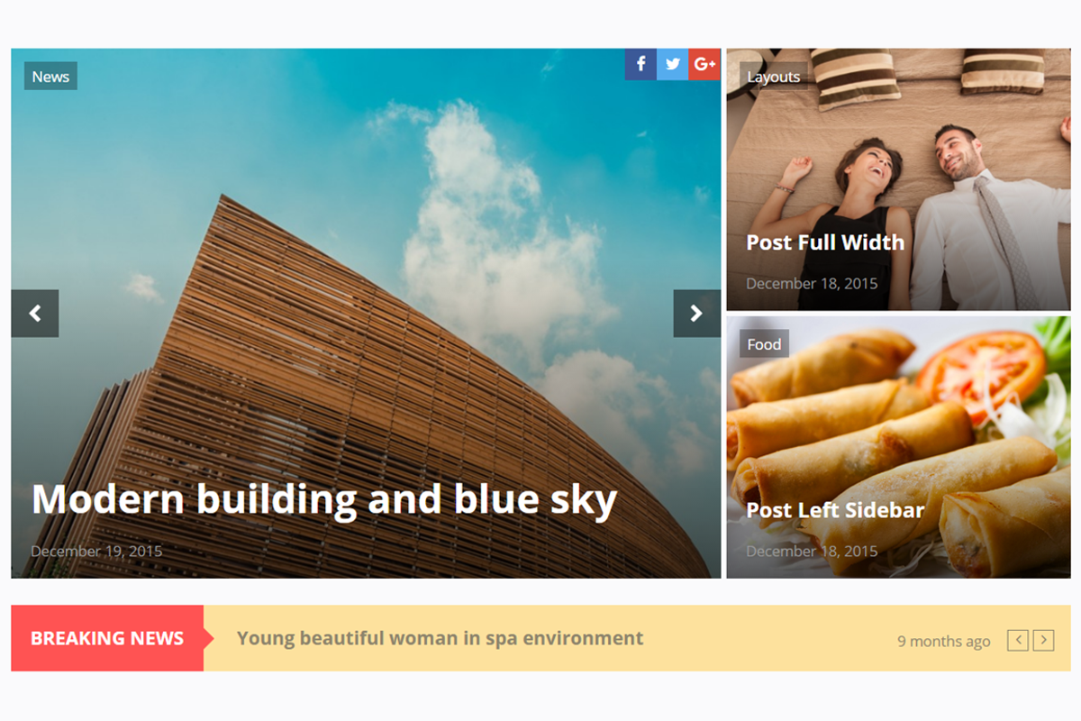 SiteBox WordPress Theme, a WordPress Template by Theme Junkie (Photo 3 of 4)