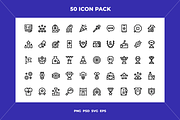 Winning icons, an Outline Icon by Wencory (Thumbnail 1 of 2)