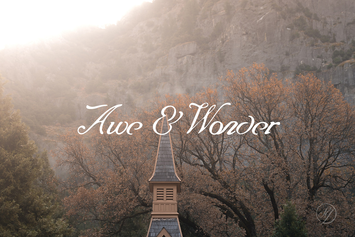 Saint James /The Blessed Script Font preview 4