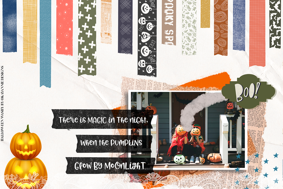 Happy Halloween Procreate Bundle, a Brush Add-On by OkayAnnie Designs (Photo 13 of 18)