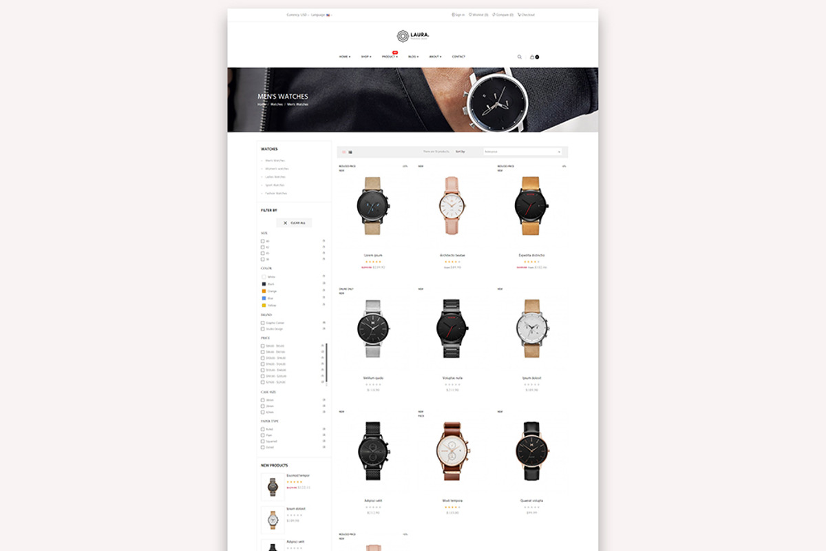 LEO LAURA – FASHION AND ACCESSORIES, a Bootstrap Template by LeoTheme (Photo 5 of 7)