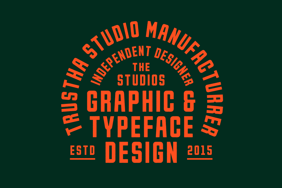 Brumder Font, a Sans Serif Font by trustha (Photo 6 of 10)
