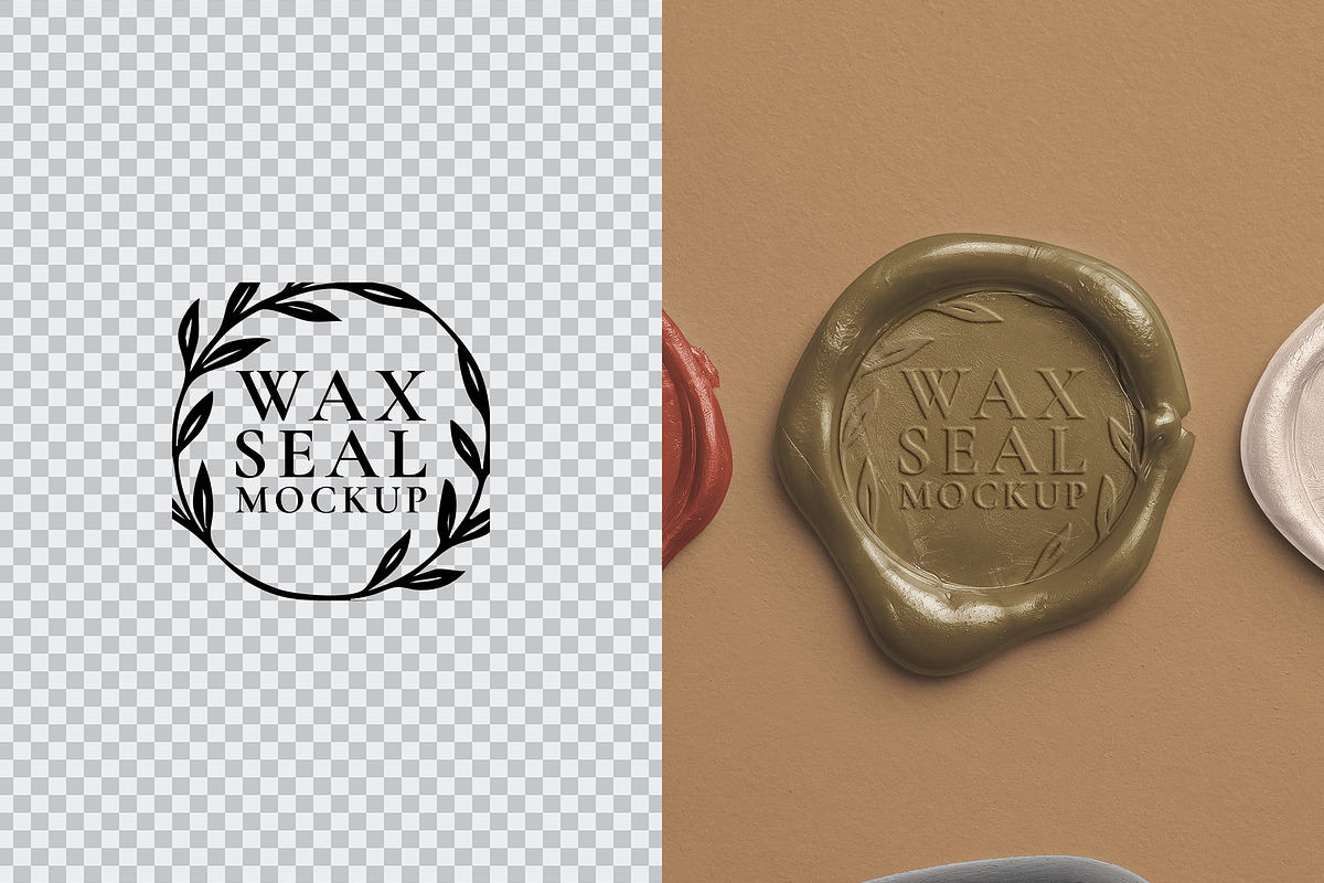 Metallic Wax Seal and Stamp Mockup, a Mockup by Custom Scene (Photo 11 of 11)