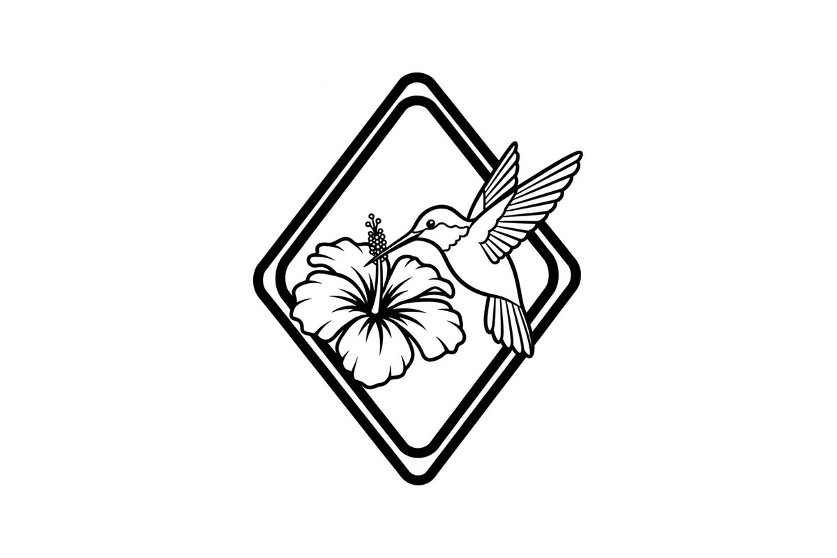 Hummingbird Flower Design Bundle, an Illustration by Designs_River (Photo 8 of 31)