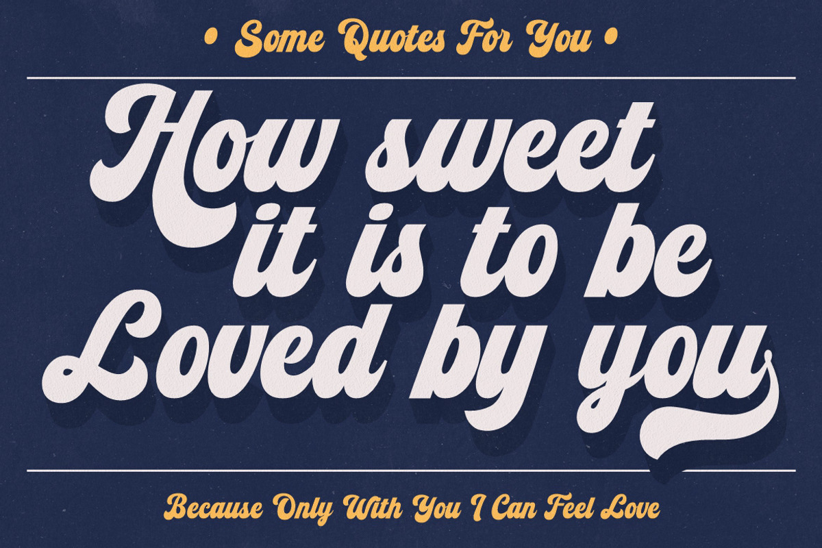 Mordis Lettering Font Retro, a Handwritten Font by HansCo Studio (Photo 5 of 8)