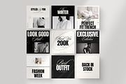 ONYX: Bold Fashion Instagram Pack, a Social Media Template by Lunaria (Thumbnail 3 of 7)