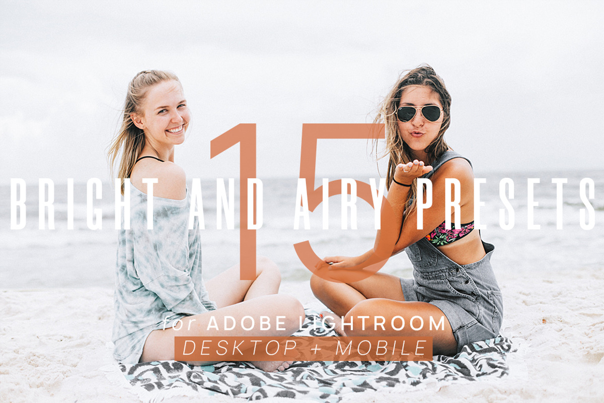 15 Bright & Airy Lightroom Presets, an Action Add-On by Edito (Photo 1 of 17)