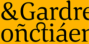 Corda, a Serif Font by Hoftype (Thumbnail 5 of 30)