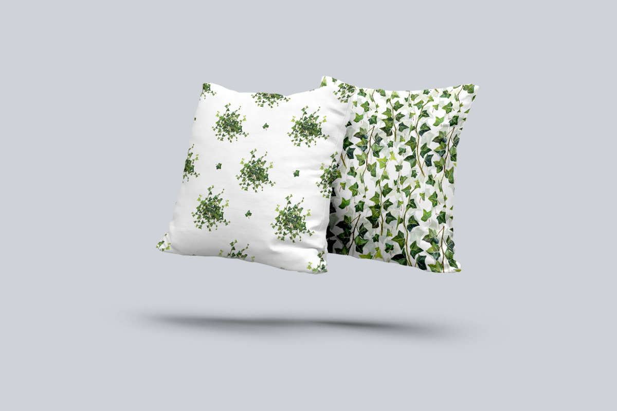 Watercolor ivy set, a Decorative Illustration by mArtstore (Photo 5 of 7)