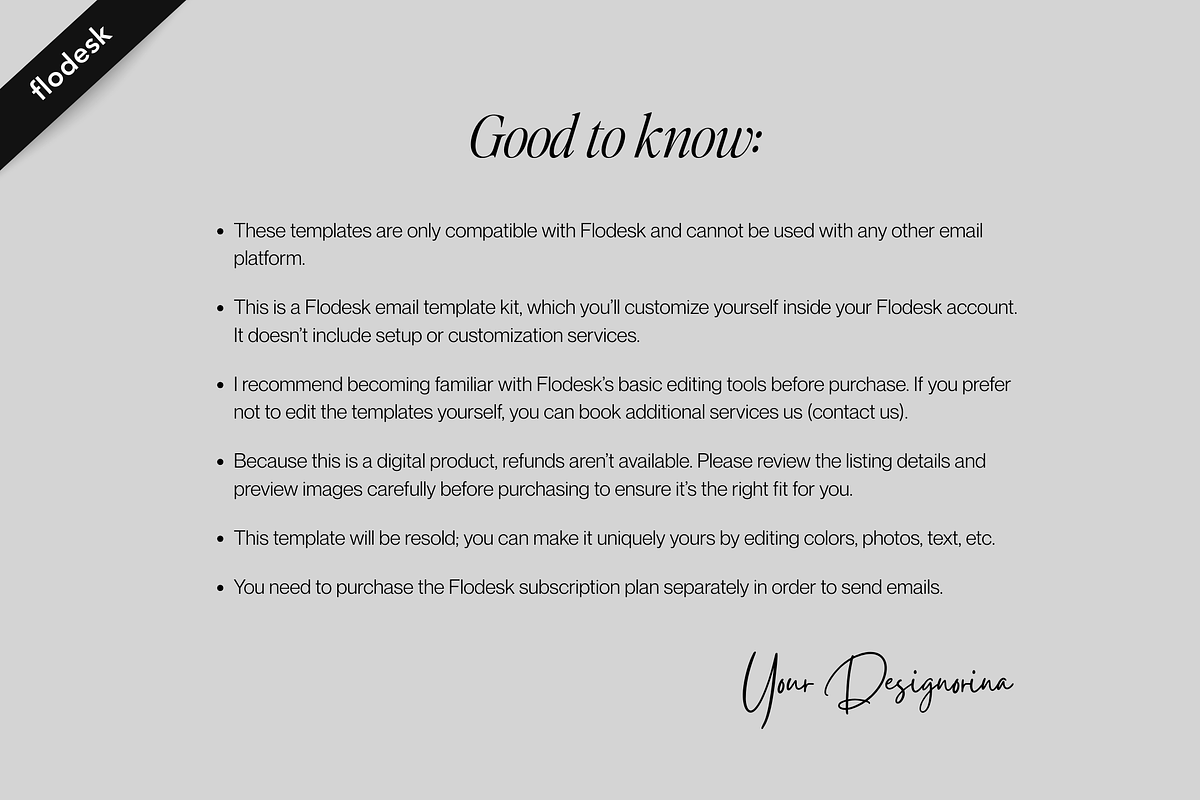 Flodesk Email Templates | Ravenna, an Email Template by Designorina (Photo 8 of 9)