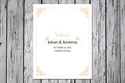 Wedding Welcome Basket Tag, a Stationery Template by retrographix (Thumbnail 2 of 3)