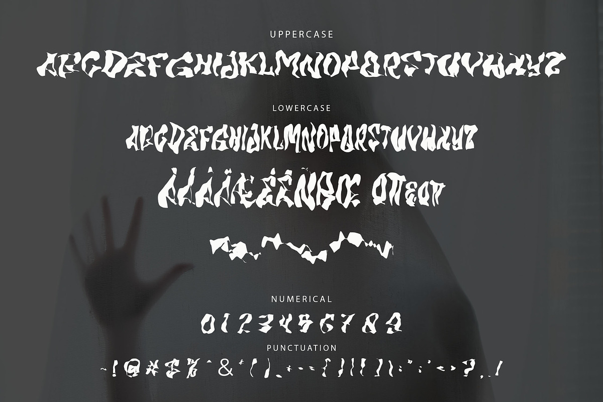 MIRAGE - Halloween Horror Font, a Font by NTC Graphic (Photo 8 of 9)