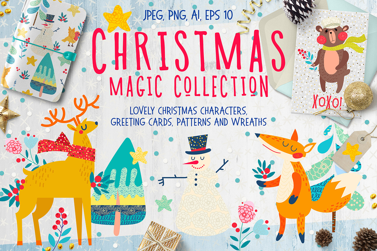 Christmas magic collection, an Object Graphic by KundolaArt (Photo 1 of 8)