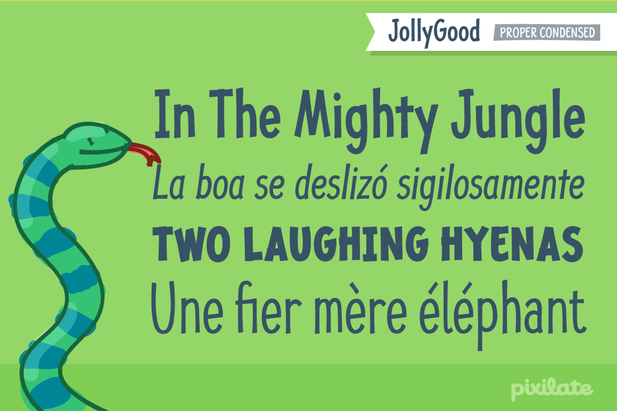 JollyGood Proper Condensed- Complete preview 2