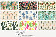 70 cactus seamless pattern, a Pattern Graphic by Poppy Lane Studio (Thumbnail 2 of 10)
