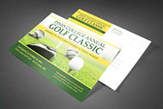 Golf Classic Postcard Template, a Card Template by loswl (Thumbnail 1 of 2)