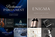 Elegant Serif Font Bundle, a Serif Font by Larin Type Co. (Thumbnail 10 of 15)