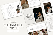 Canva Wedding Guide Template, a Magazine Template by Rachel Kick (Thumbnail 1 of 4)