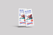 Clean DL Flyer Mockup, an Advertising Mockup by Gatamotion (Thumbnail 2 of 5)