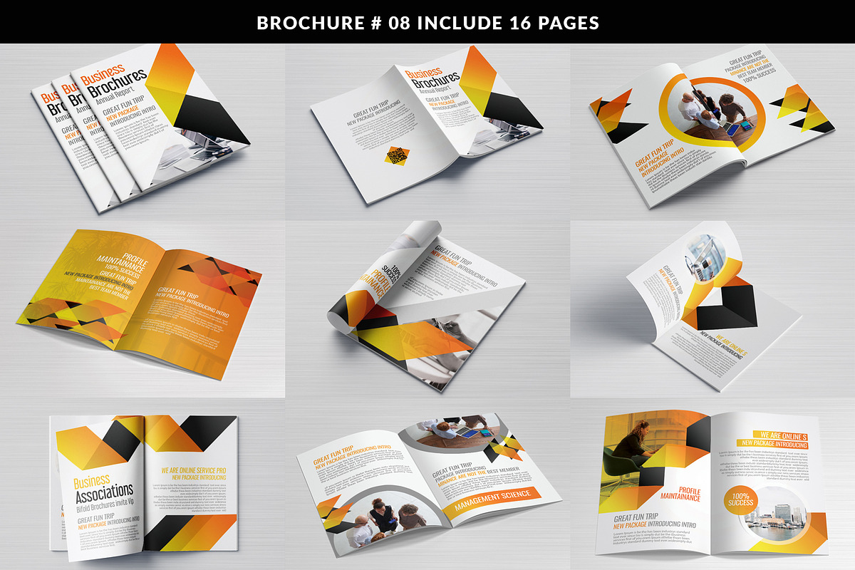 Business Bifold Bundle 20 Template, a Brochure Template by Psd Templates (Photo 9 of 21)