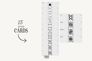 Playing Card Stamp Brush Set