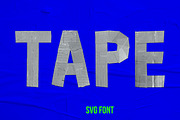 Mouth Tape Font, a Font by Handmadefont (Thumbnail 1 of 8)