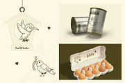Bird Doodle Art Set, an Outline Icon by Vectors Market (Thumbnail 4 of 8)