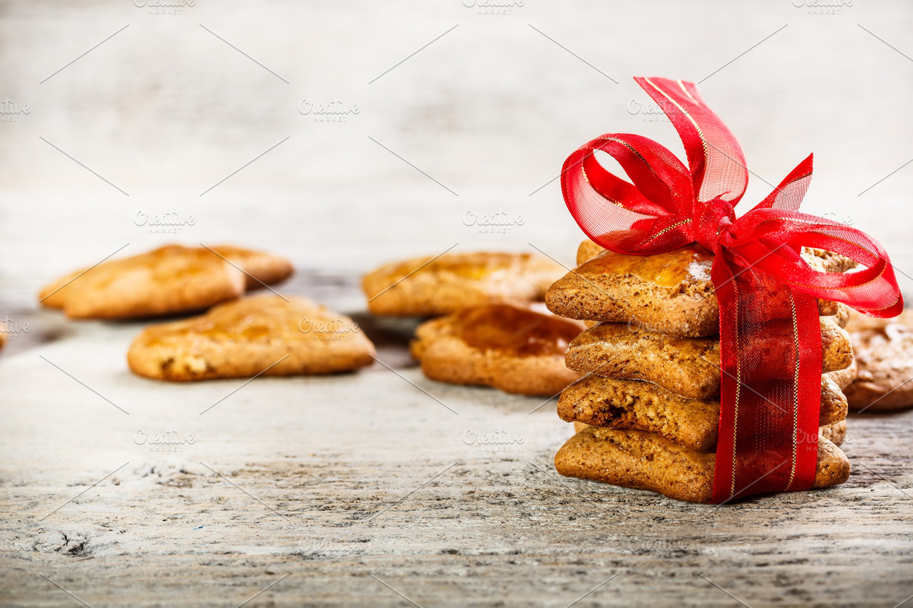 Christmas Gingerbread Cookies Containing Biscuit Christmas And Closeup