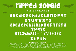 Ripped Zombie