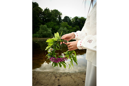 Midsummer solstice holiday with