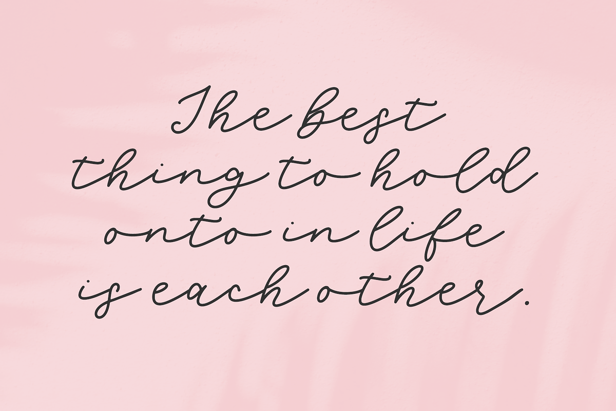 Lunabelle Script Font, a Handwritten Font by Beck McCormick (Photo 4 of 10)