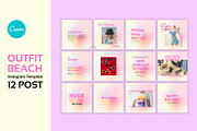 Gradient Fashion Instagram Post, a Social Media Template by ONESADYA (Thumbnail 1 of 3)