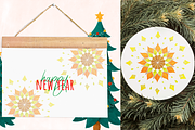 Snowing Mandala Illustrations, an Illustration by maaariabouvier (Thumbnail 9 of 16)
