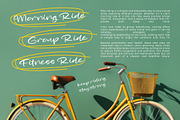 Dusty Indigo Handwritten Script Font, a Script Font by stylishtype.co (Thumbnail 7 of 15)