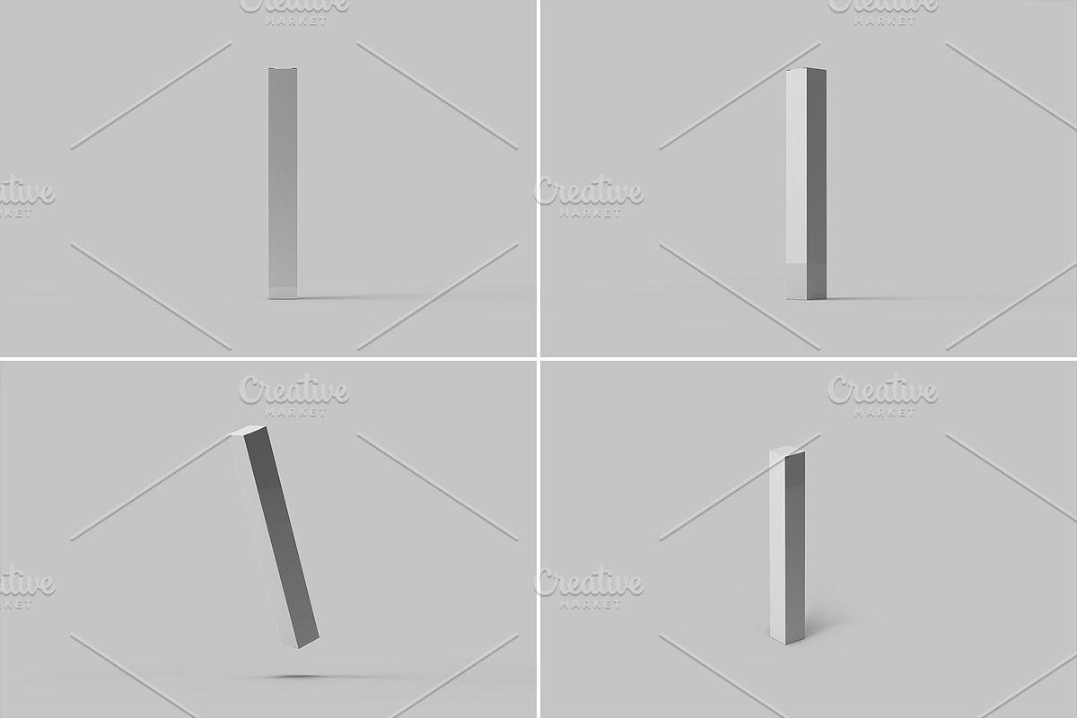 Slim High Rectangle Box Mockups, a Packaging Mockup by Illusiongraphic (Photo 18 of 19)