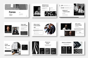 Foreo Business PowerPoint Template